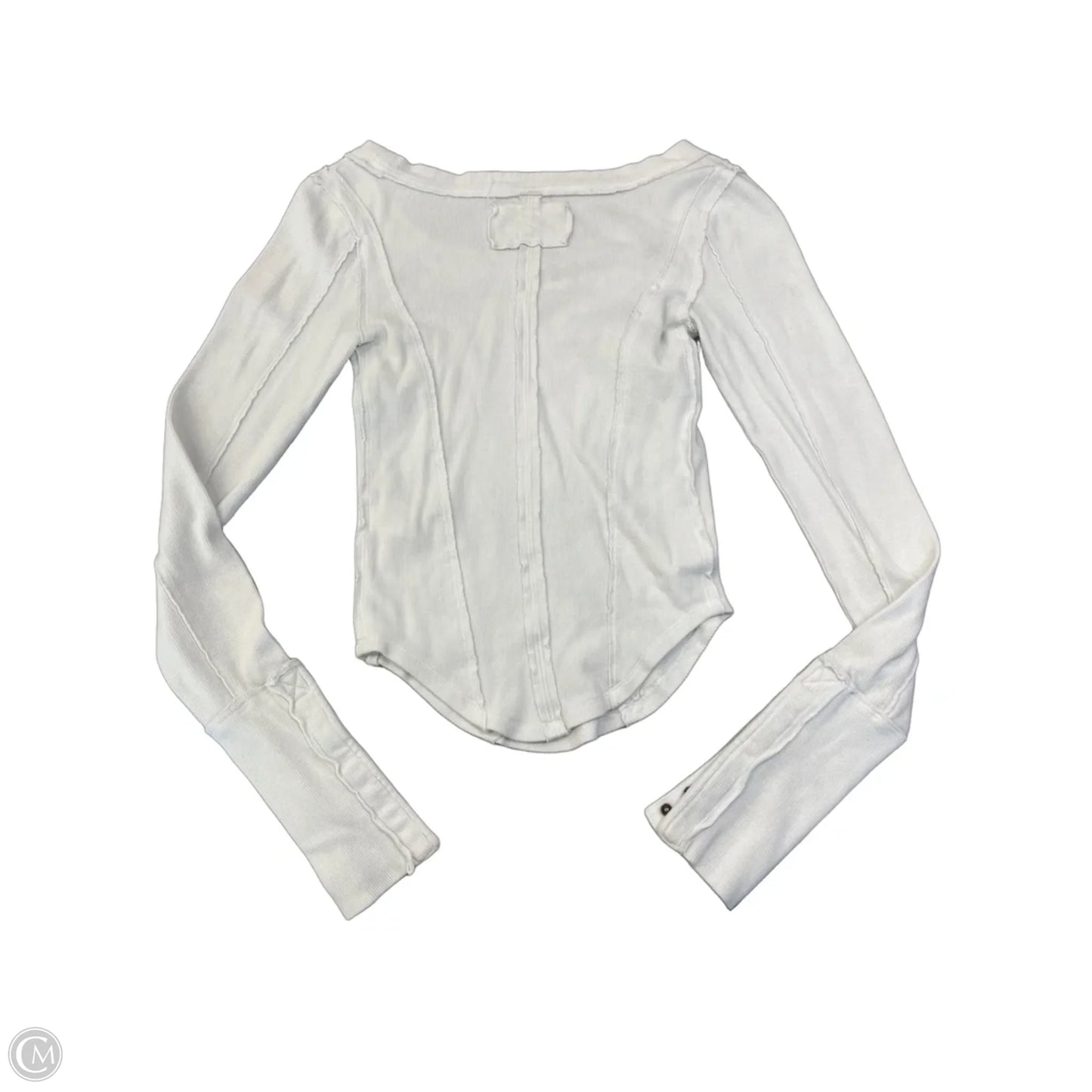 Top Long Sleeve By We The Free In White, Size: Xs