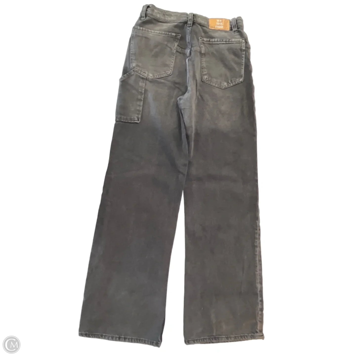 Jeans Wide Leg By We The Free In Grey Denim, Size: 4