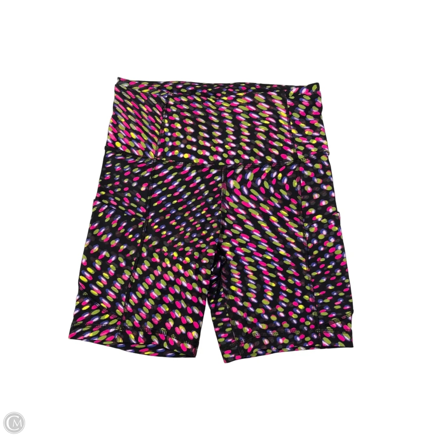 Athletic Shorts By Lululemon In Polkadot Pattern, Size: S