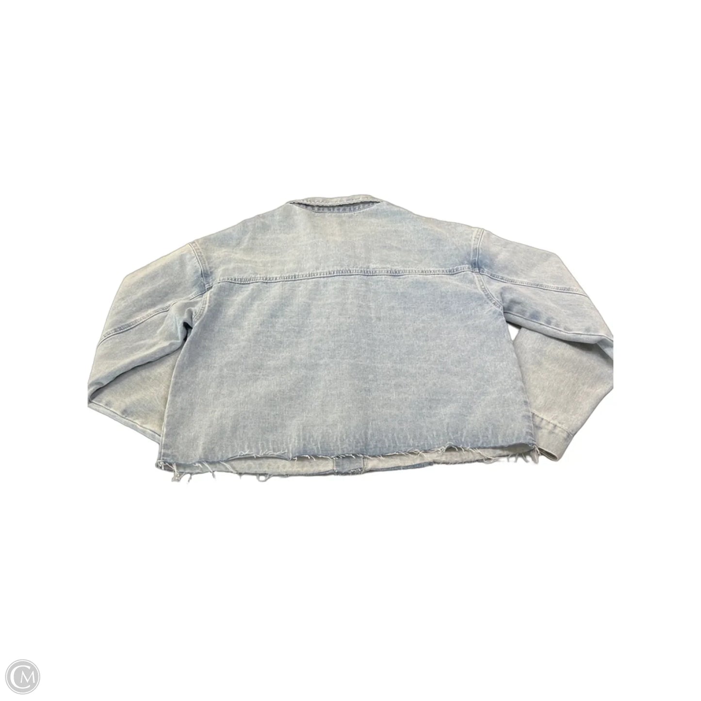Jacket Denim By Wishlist In Blue Denim, Size: L