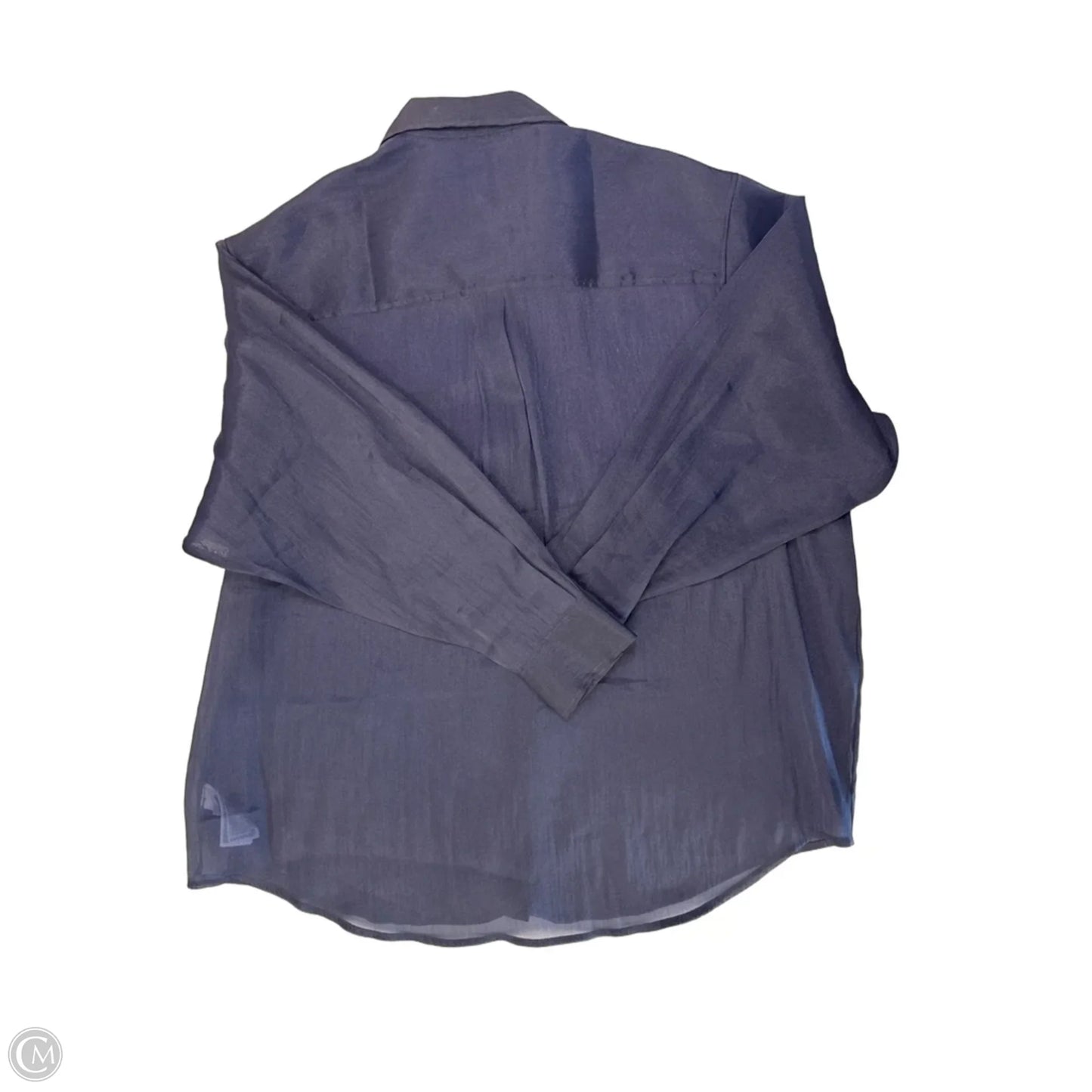 Top Long Sleeve By Gap In Navy, Size: L