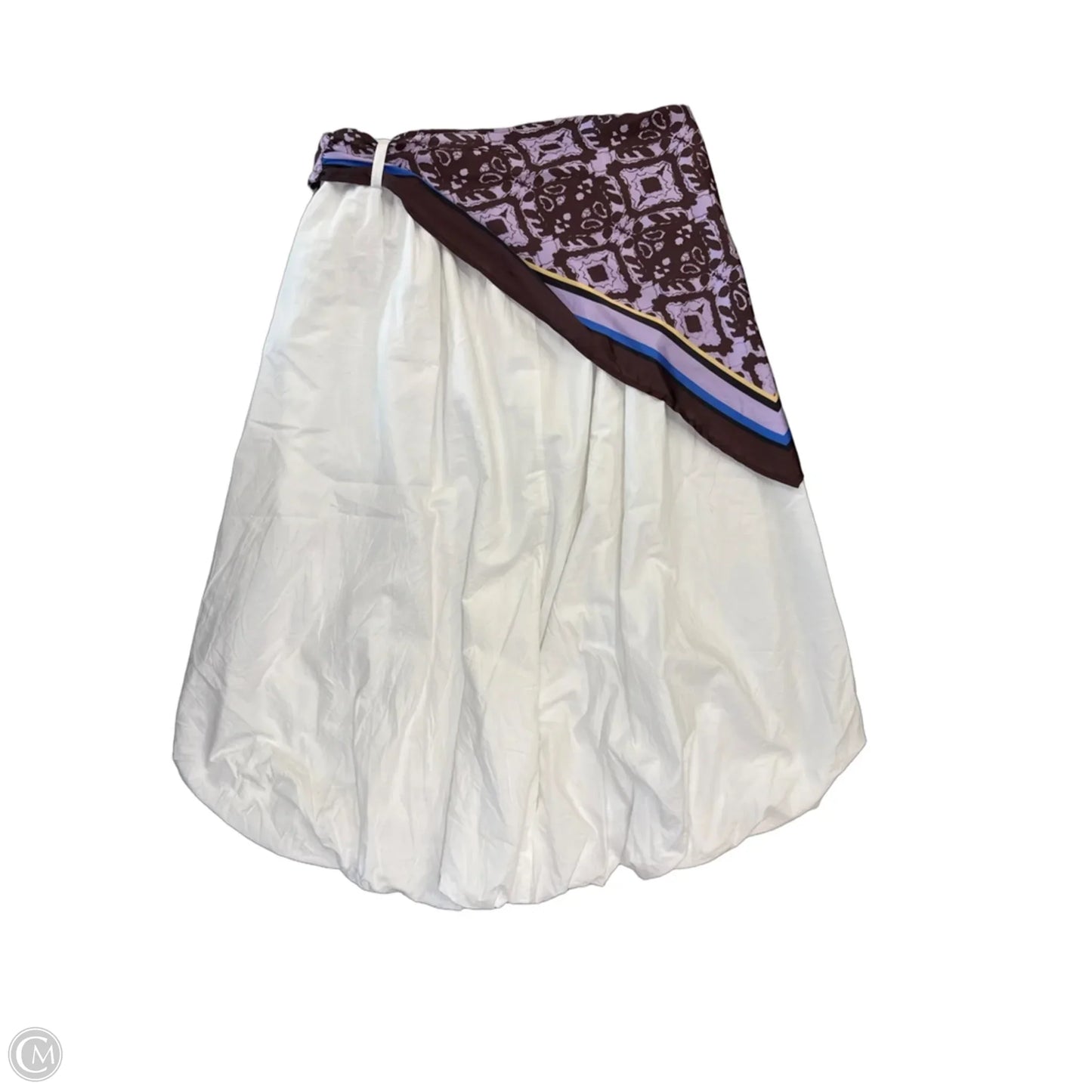 Skirt Midi By Maeve In White, Size: M