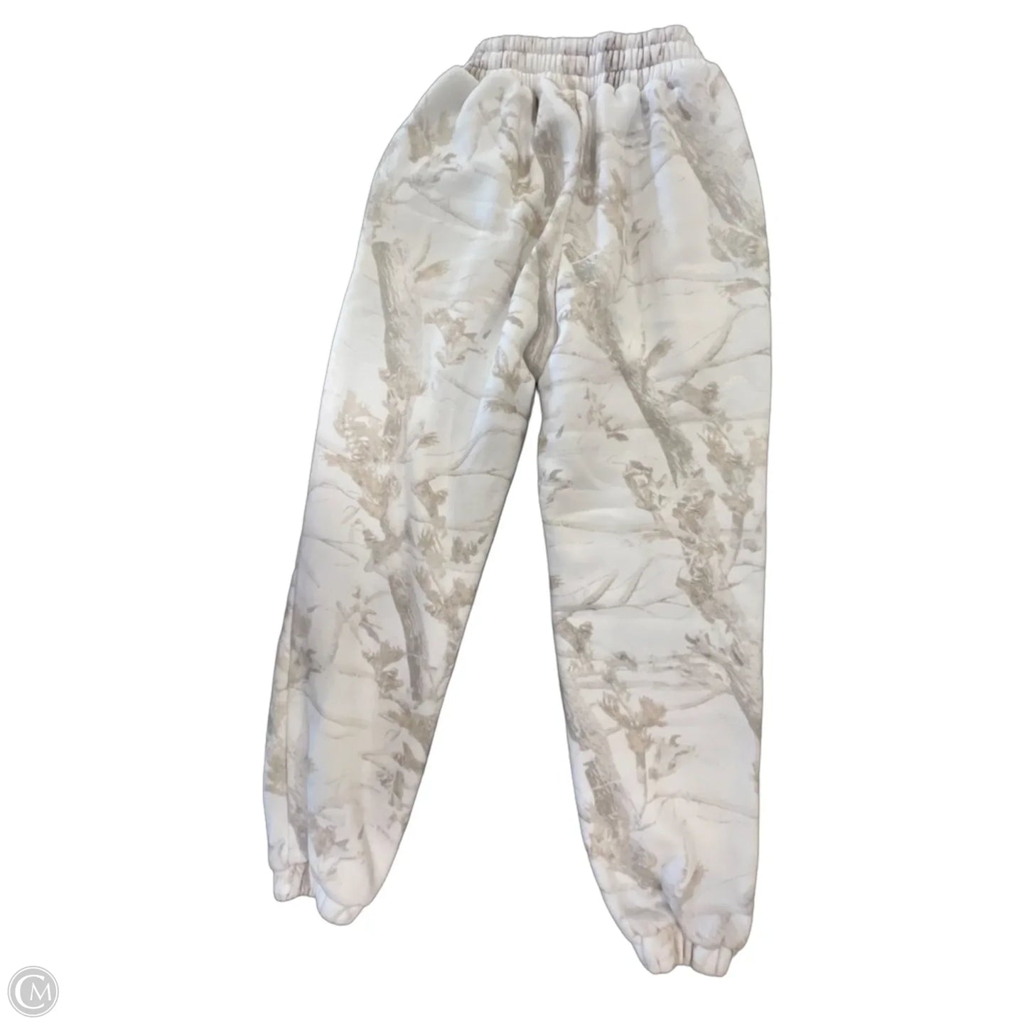 Pants Lounge By Clothes Mentor In Ivory, Size: Xs