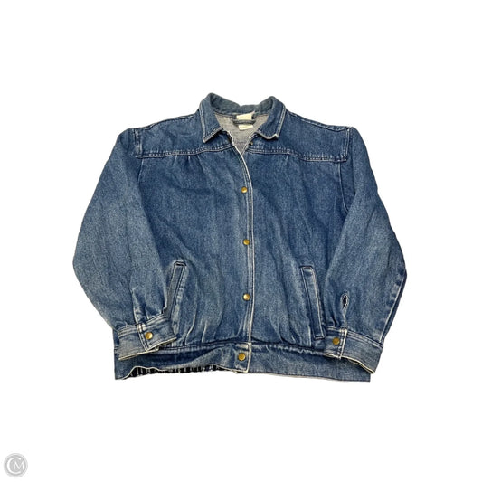 Jacket Denim By Clothes Mentor In Blue Denim, Size: Xl