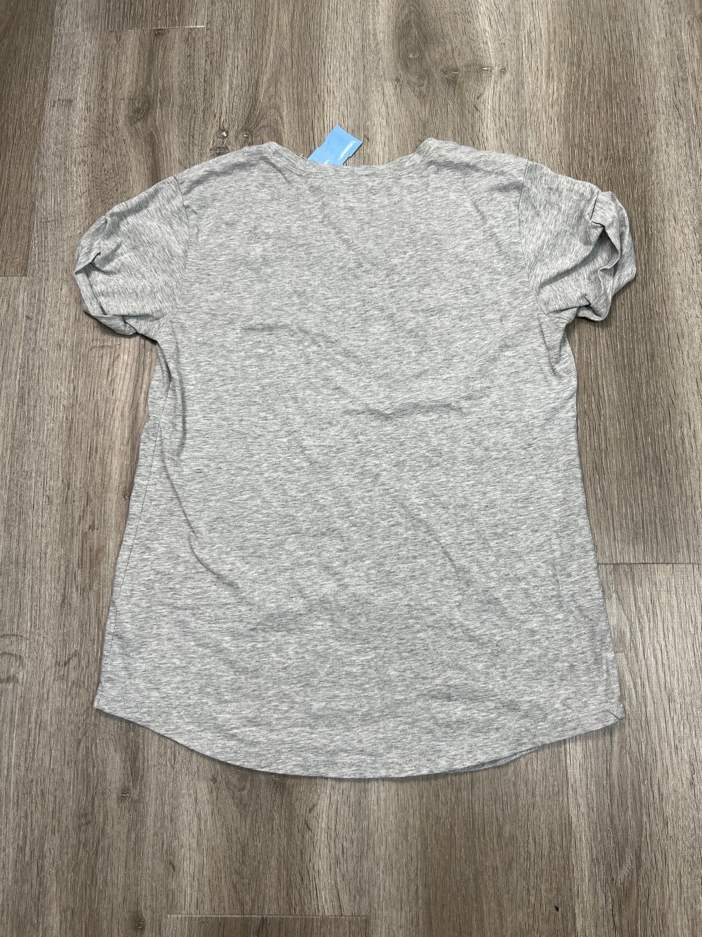 Top Short Sleeve Basic By Anna In Grey, Size: S