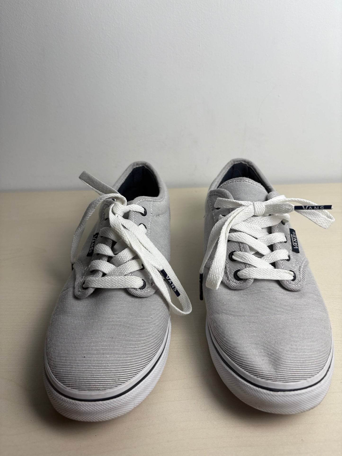 Shoes Sneakers By Vans In Grey, Size: 7