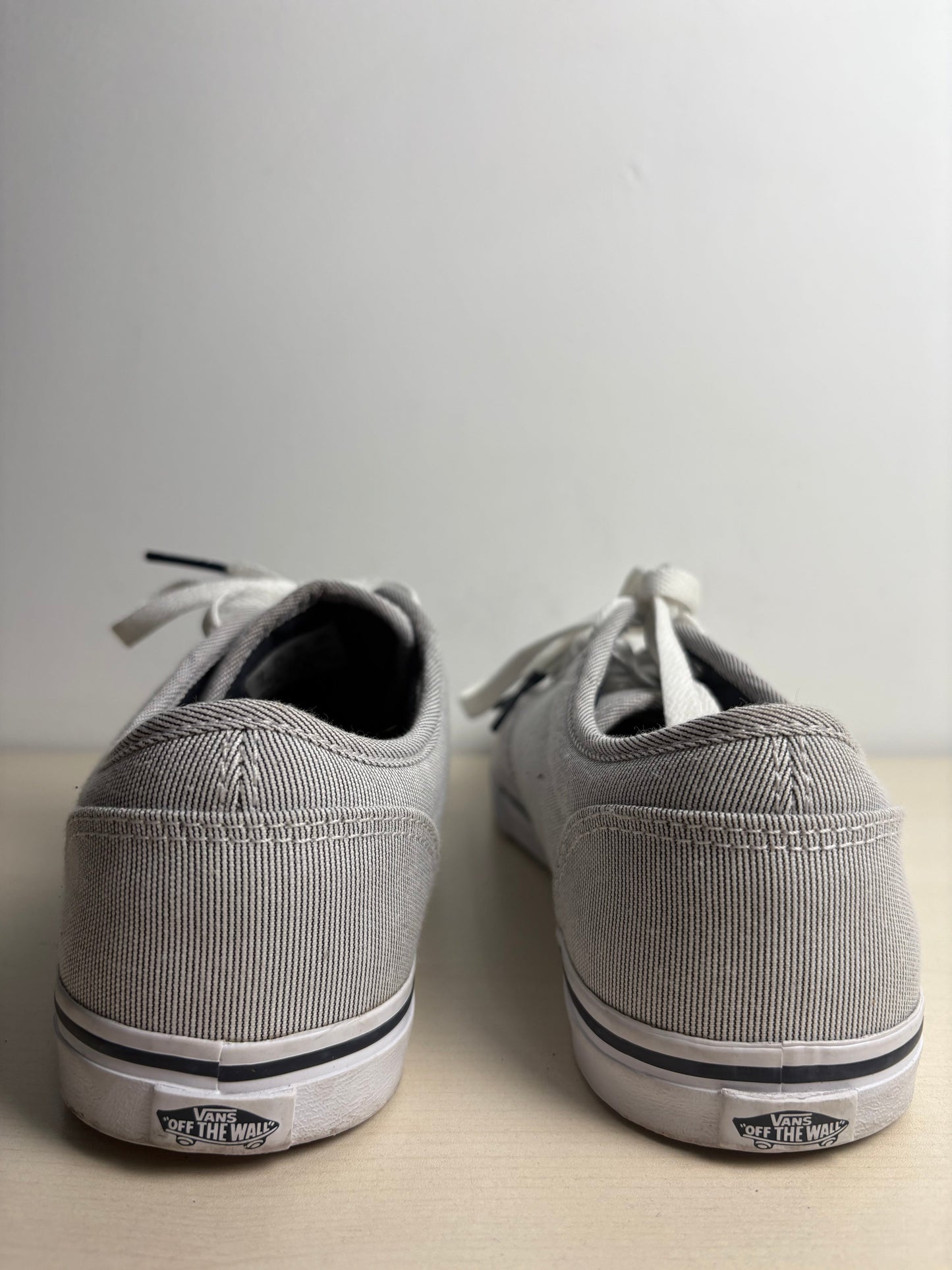 Shoes Sneakers By Vans In Grey, Size: 7