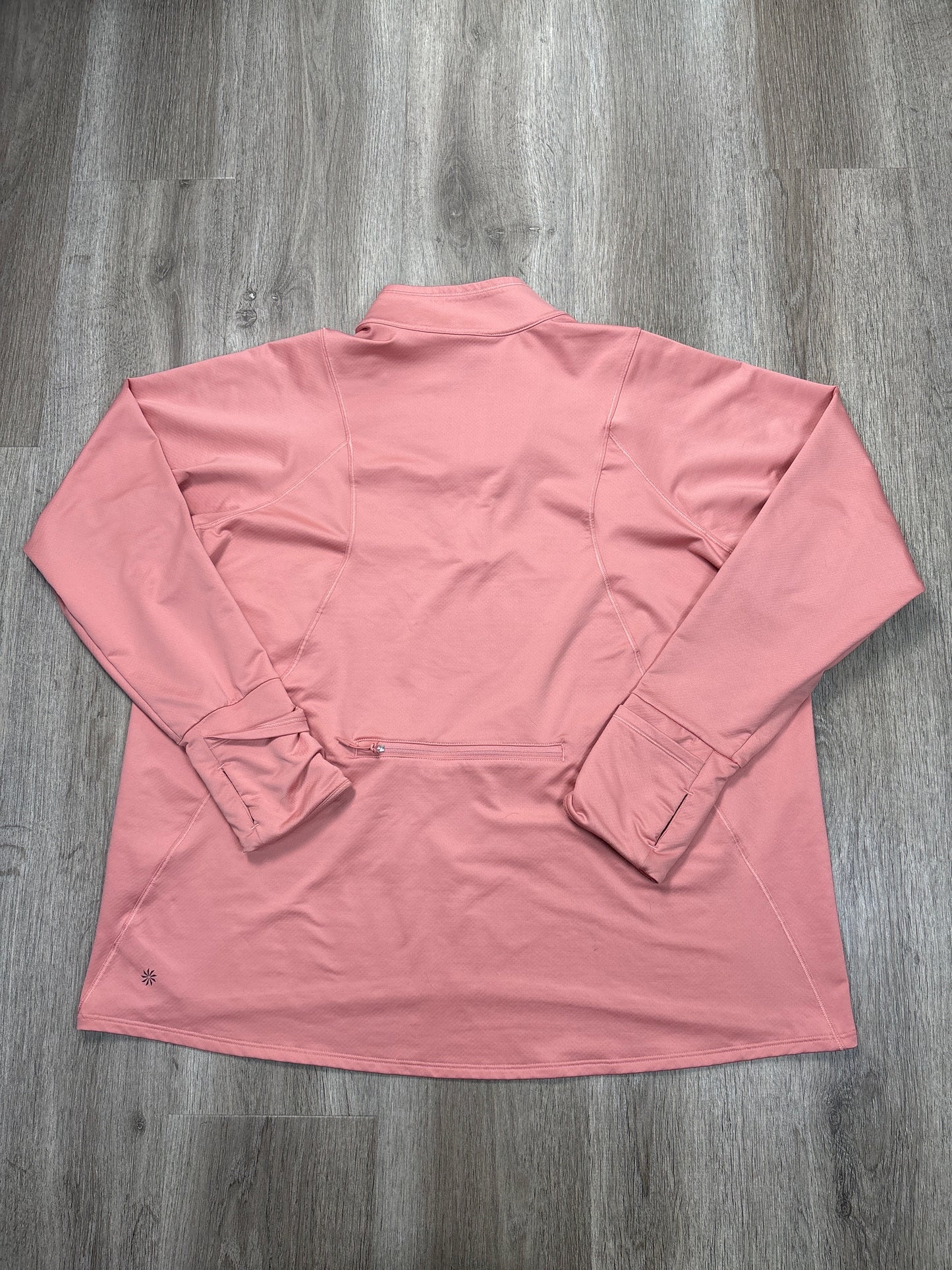 Athletic Sweatshirt Collar By Athleta In Pink, Size: 1x