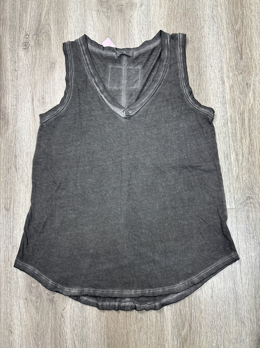 Athletic Tank Top By Zenana Outfitters In Black, Size: S