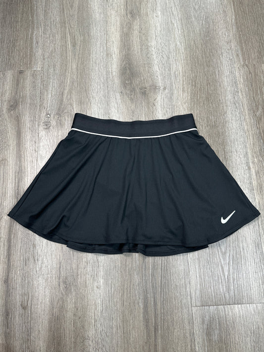 Athletic Skort By Nike Apparel In Black, Size: S