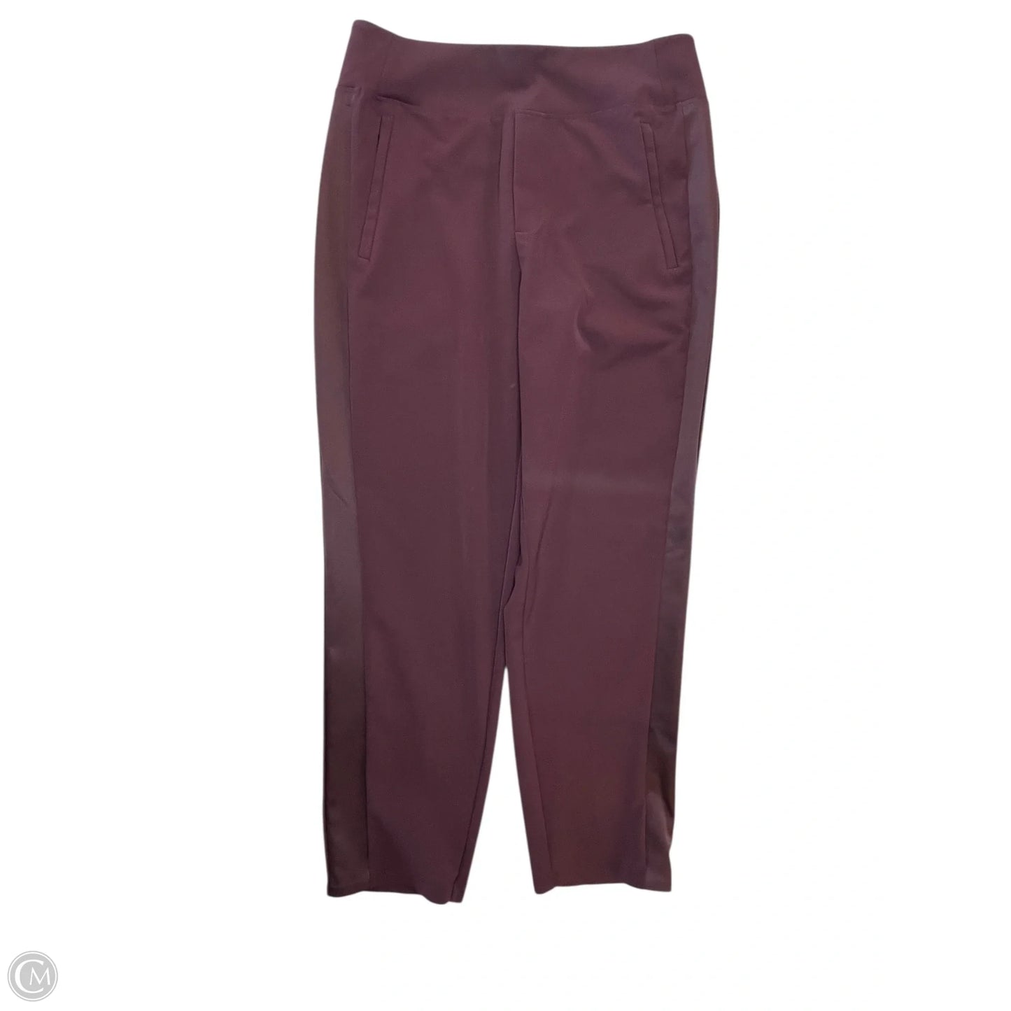 Athletic Pants By Athleta In Maroon, Size: M