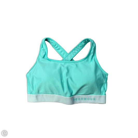 Athletic Bra By Under Armour In Green, Size: 1x