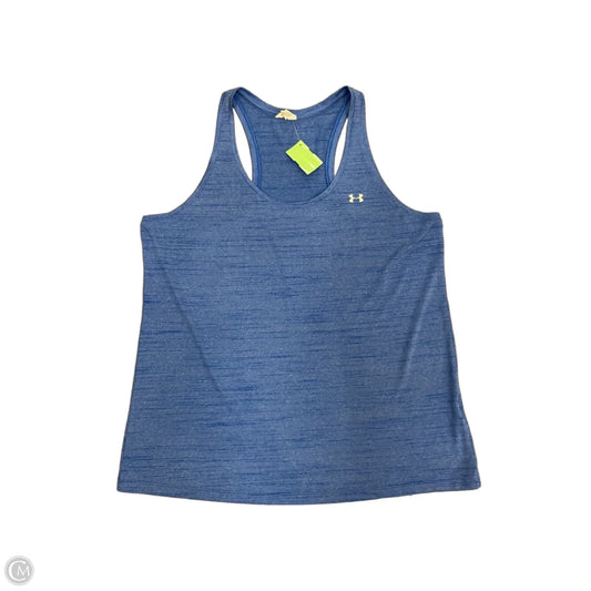 Athletic Tank Top By Under Armour In Blue, Size: Xl