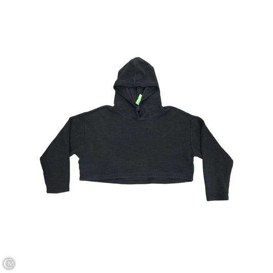 Athletic Sweatshirt Hoodie By Athleta In Black, Size: M