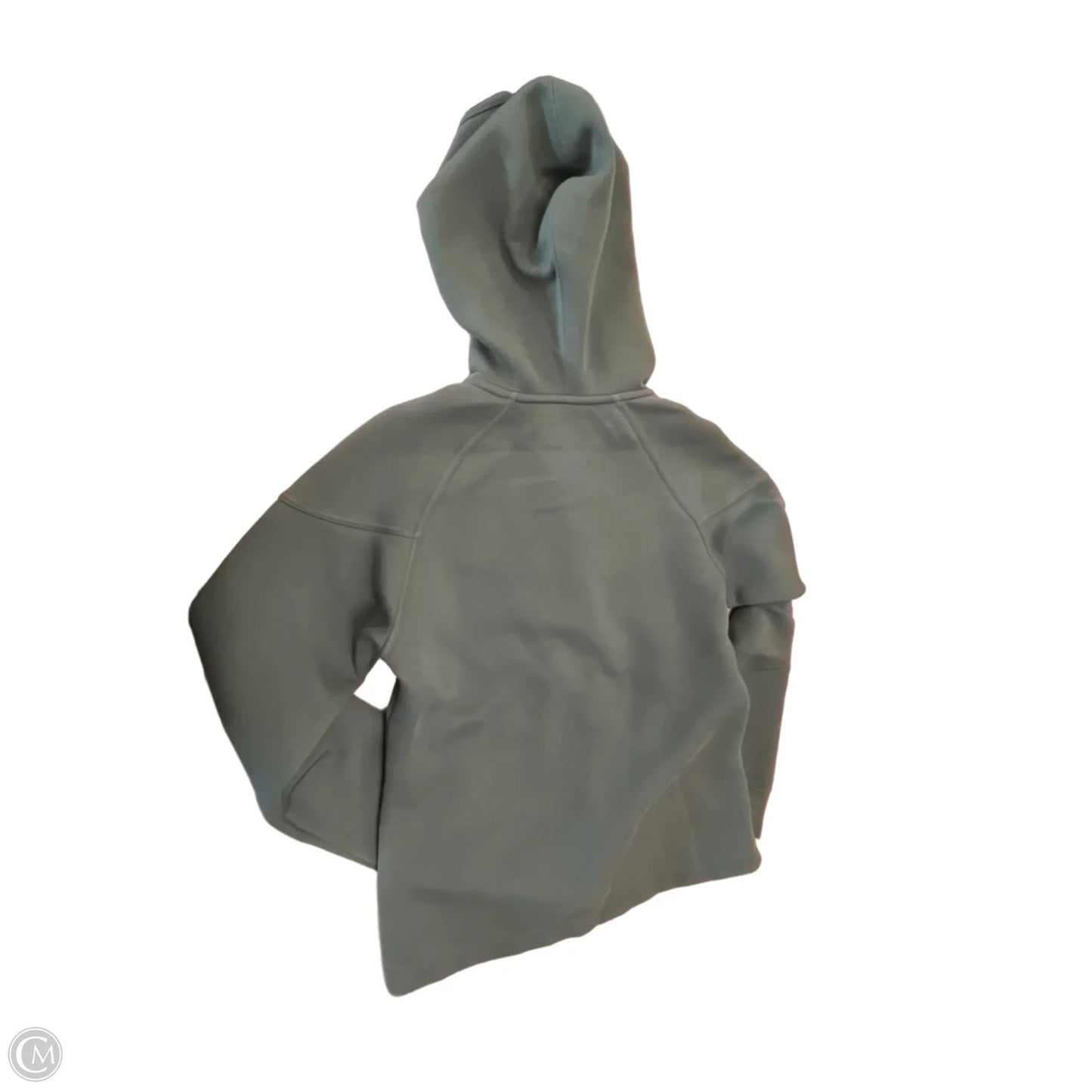 Athletic Jacket By Nike Apparel In Green, Size: S