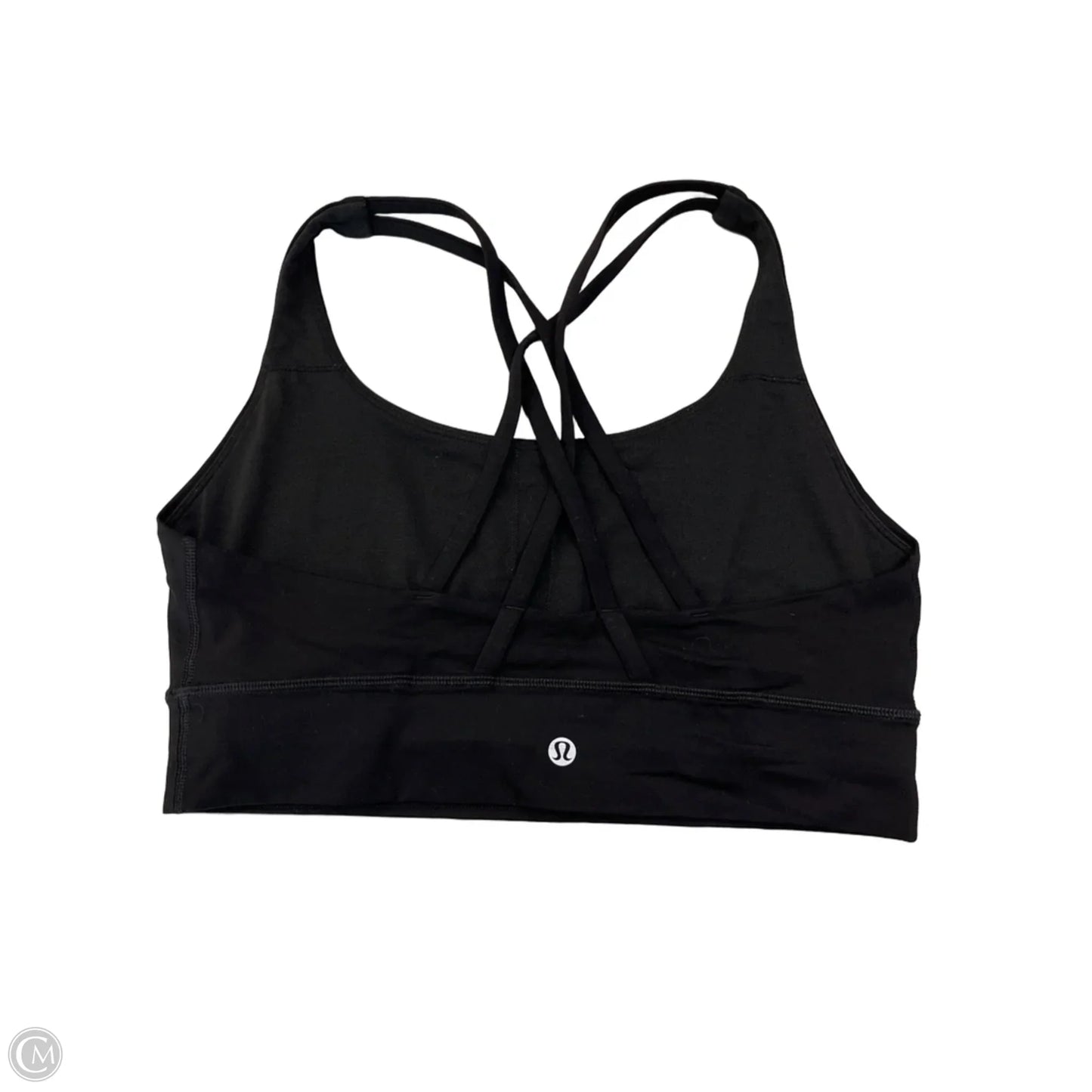 Athletic Bra By Lululemon In Black, Size: M