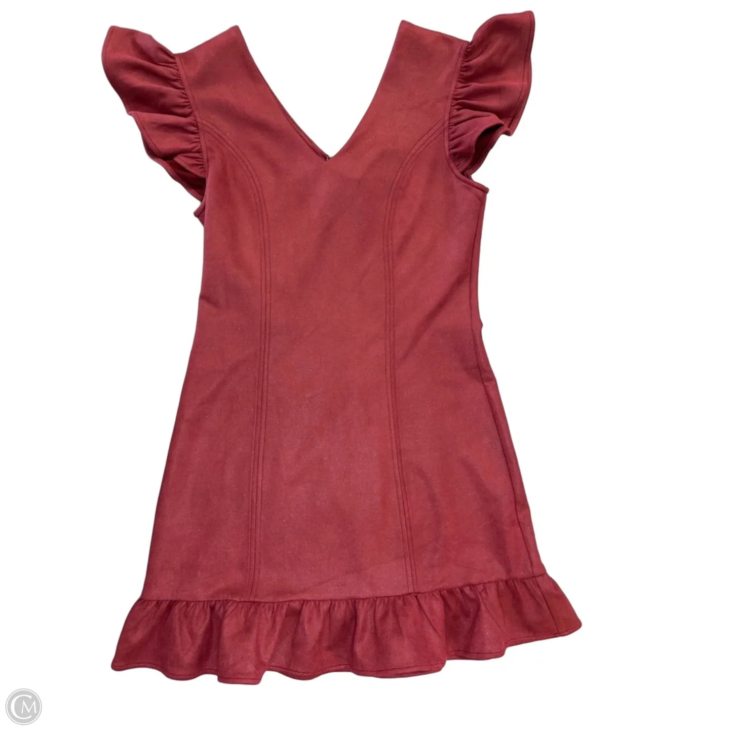 Dress Casual Short By Voy In Red, Size: S