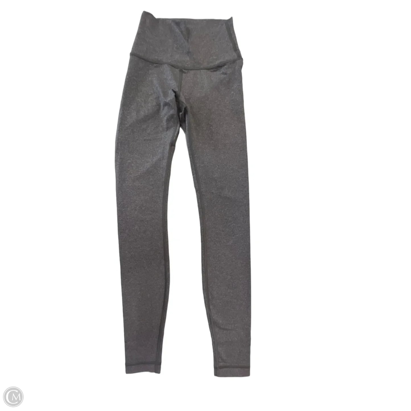 Athletic Leggings By Lululemon In Grey, Size: Xs
