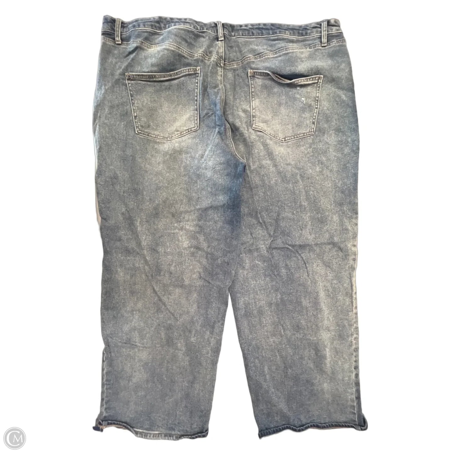 Jeans Wide Leg By Arula In Blue Denim, Size: 24