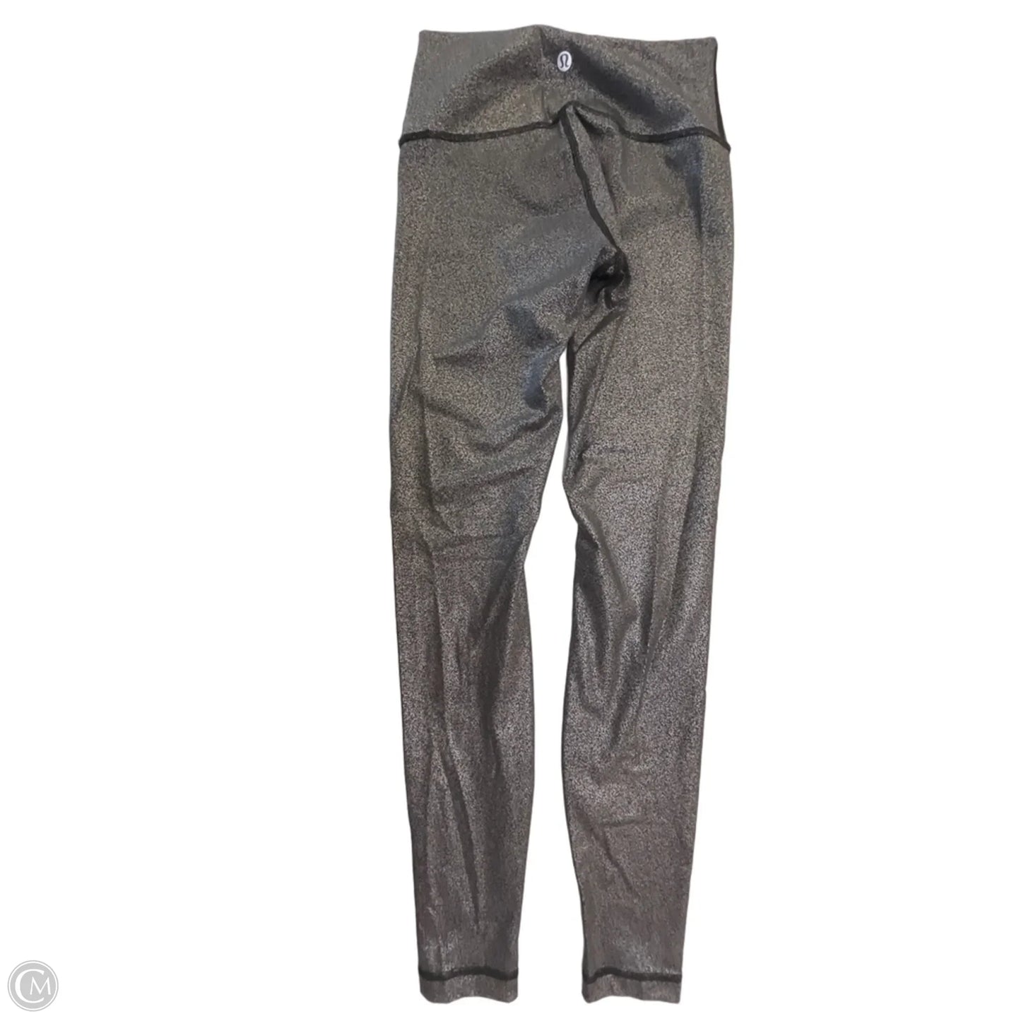 Athletic Leggings By Lululemon In Grey, Size: S