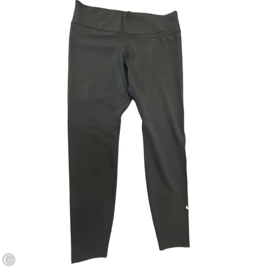 Athletic Leggings By Nike Apparel In Black, Size: Xxl