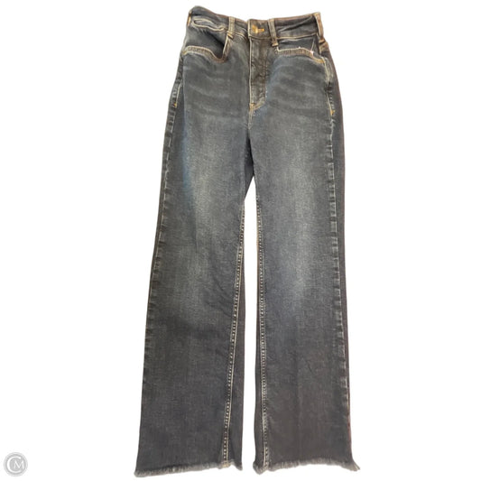 Jeans Straight By Pilcro In Blue Denim, Size: 2