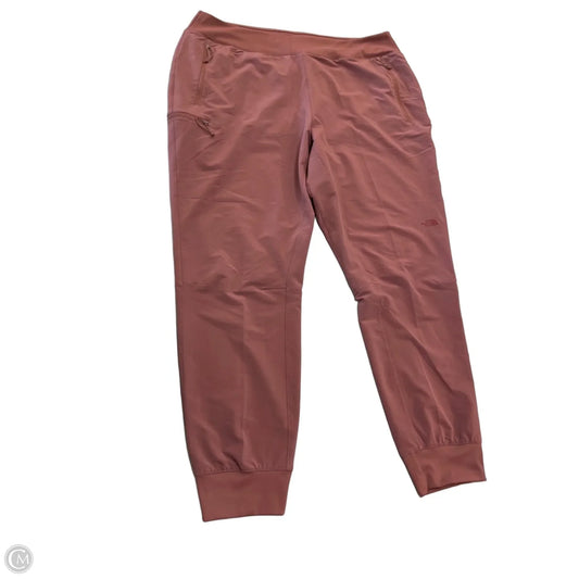 Athletic Pants By The North Face In Pink, Size: Xl