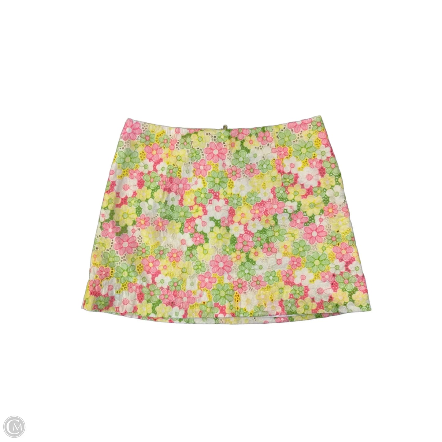 Skirt Designer By Lilly Pulitzer In Floral Print, Size: Xs