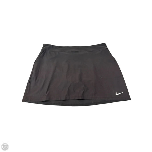 Athletic Skirt By Nike Apparel In Black, Size: Xxl