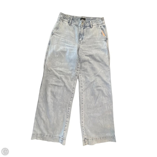 Jeans Wide Leg By Talbots In Blue Denim, Size: 4