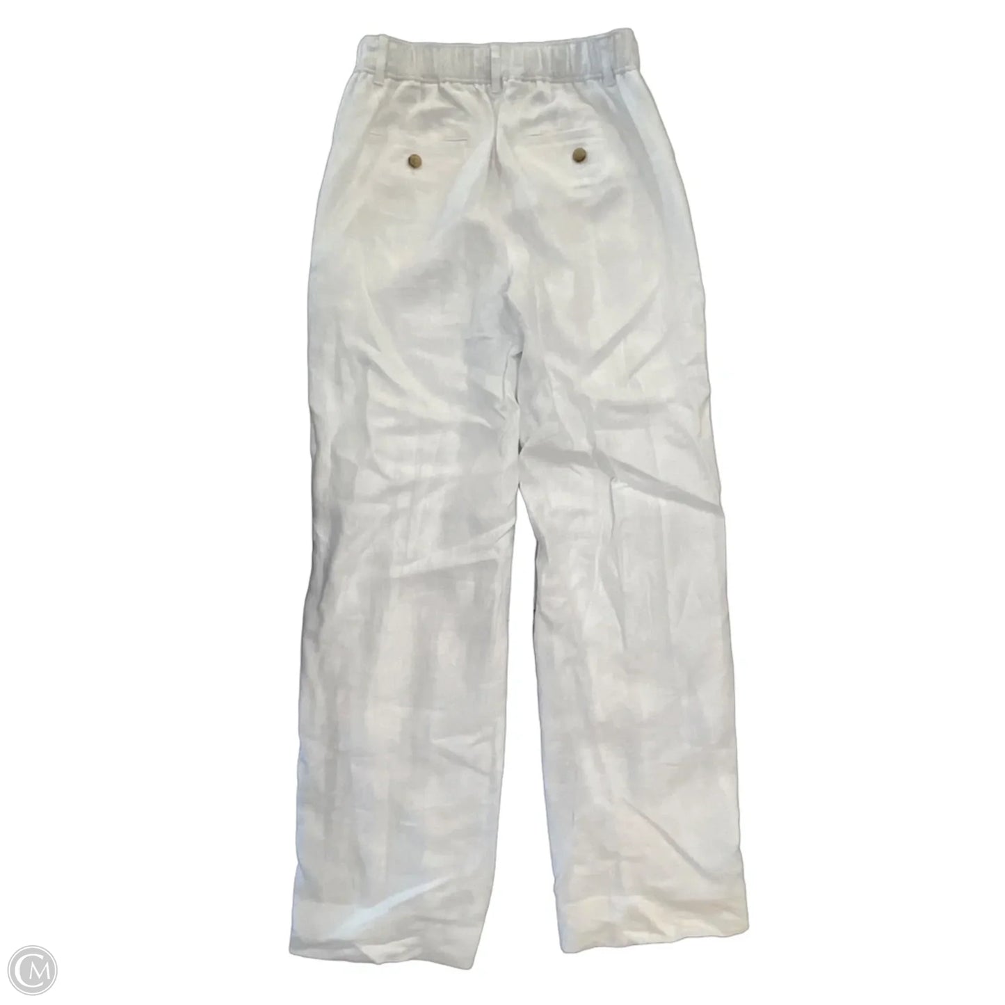 Pants Linen By J. Crew In White, Size: Xxs
