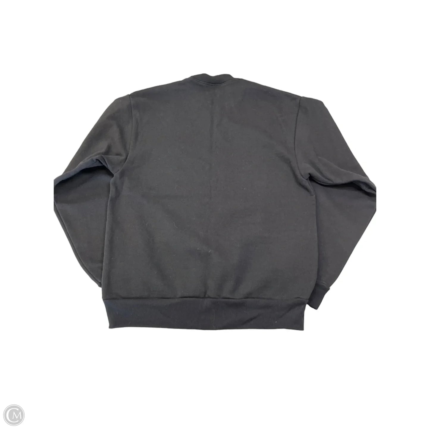 Sweatshirt Crewneck By Cmc In Black, Size: S