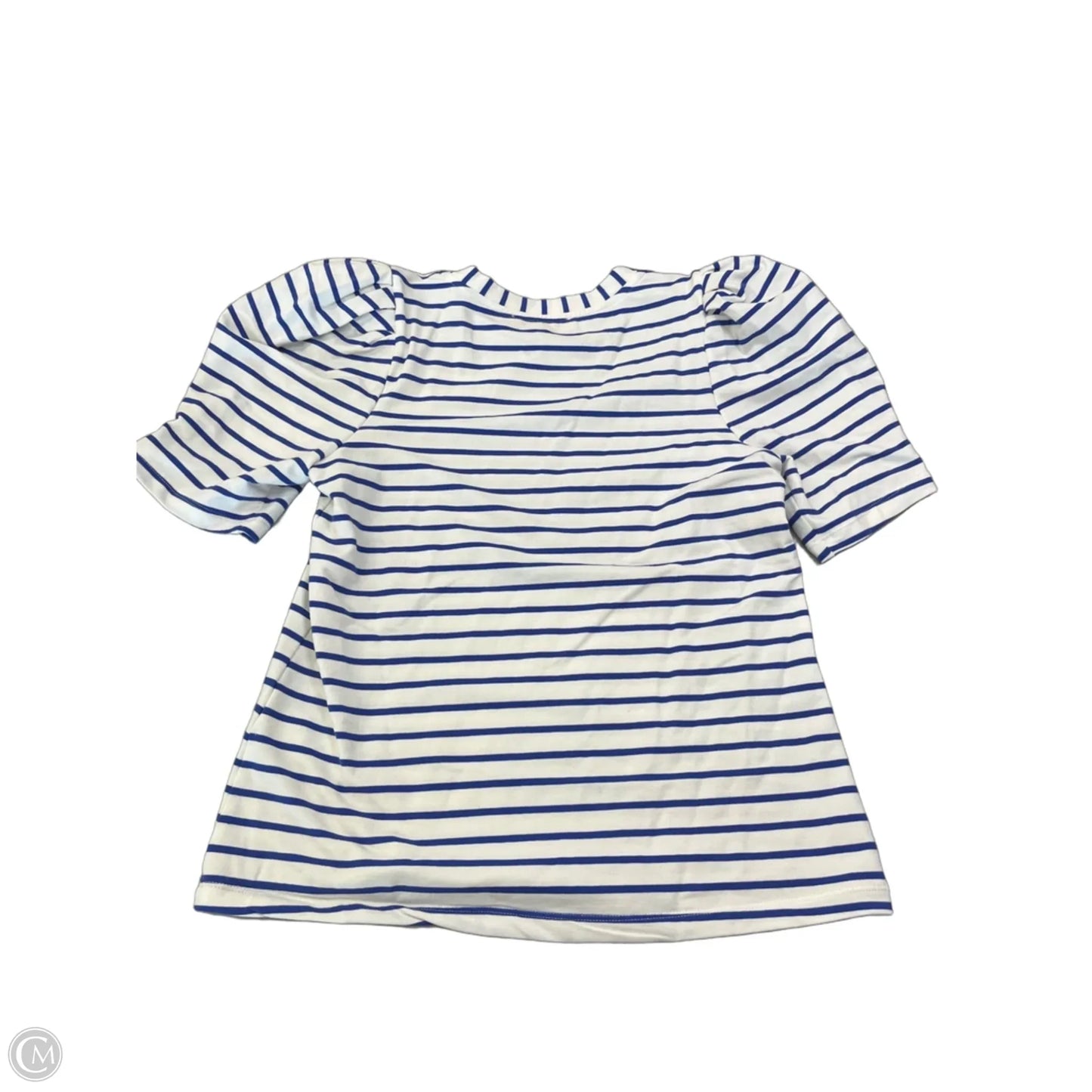 Top Short Sleeve By English Factory In Striped Pattern, Size: Xs