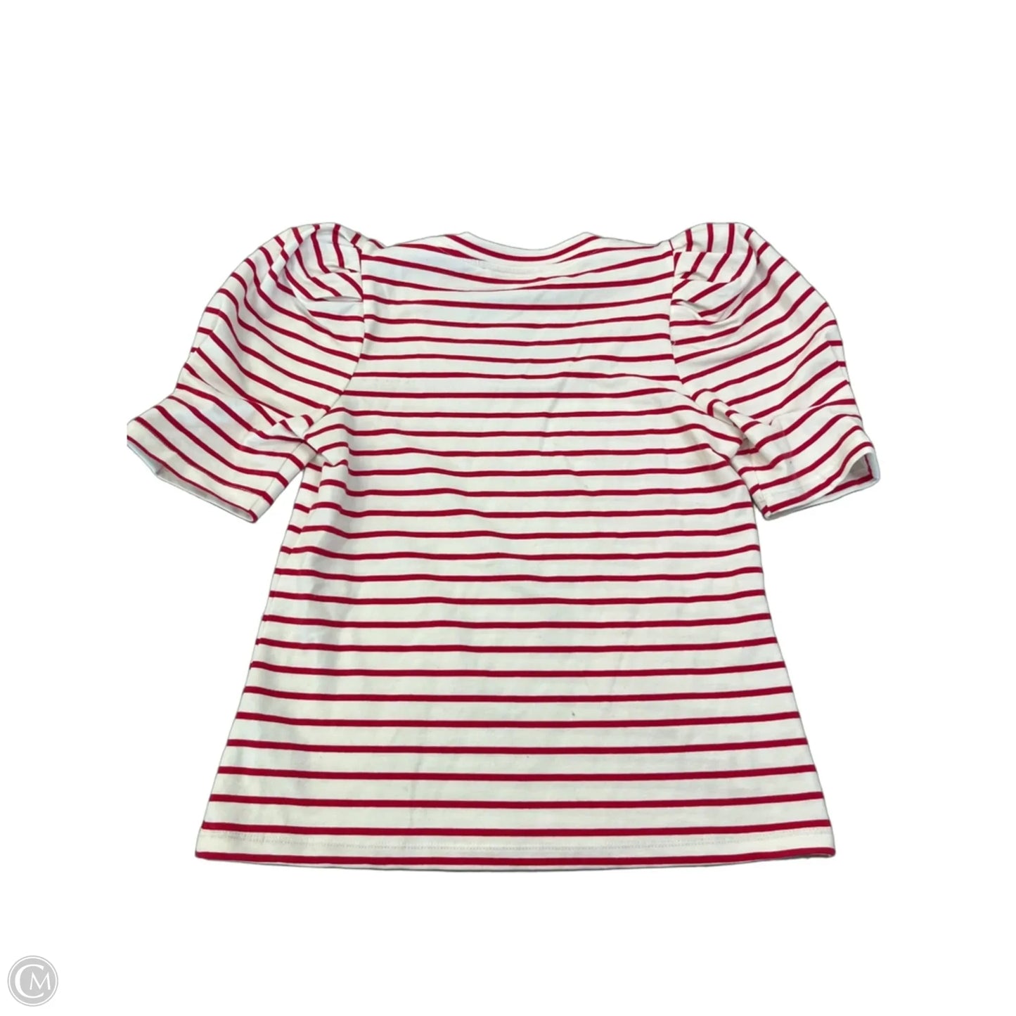 Top Short Sleeve By English Factory In Striped Pattern, Size: Xs
