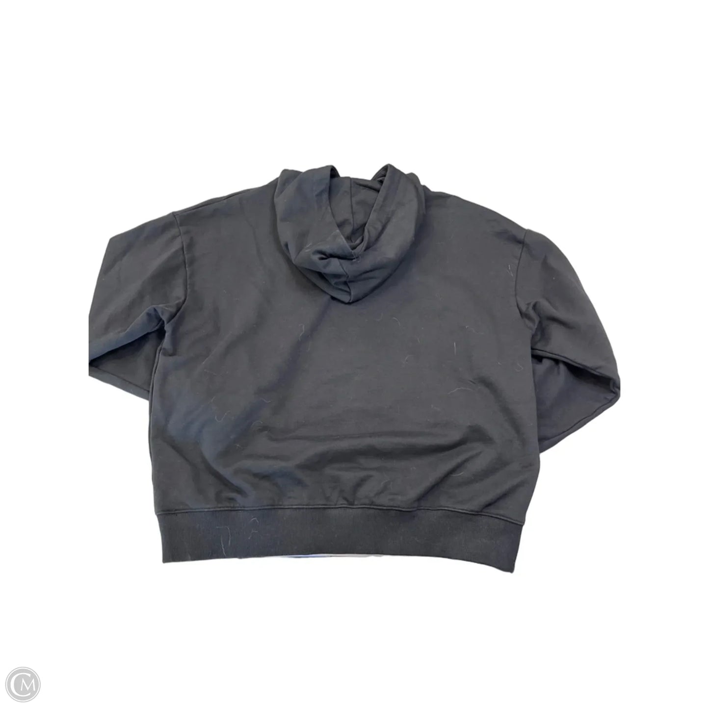 Sweatshirt Hoodie By Clothes Mentor In Black, Size: S