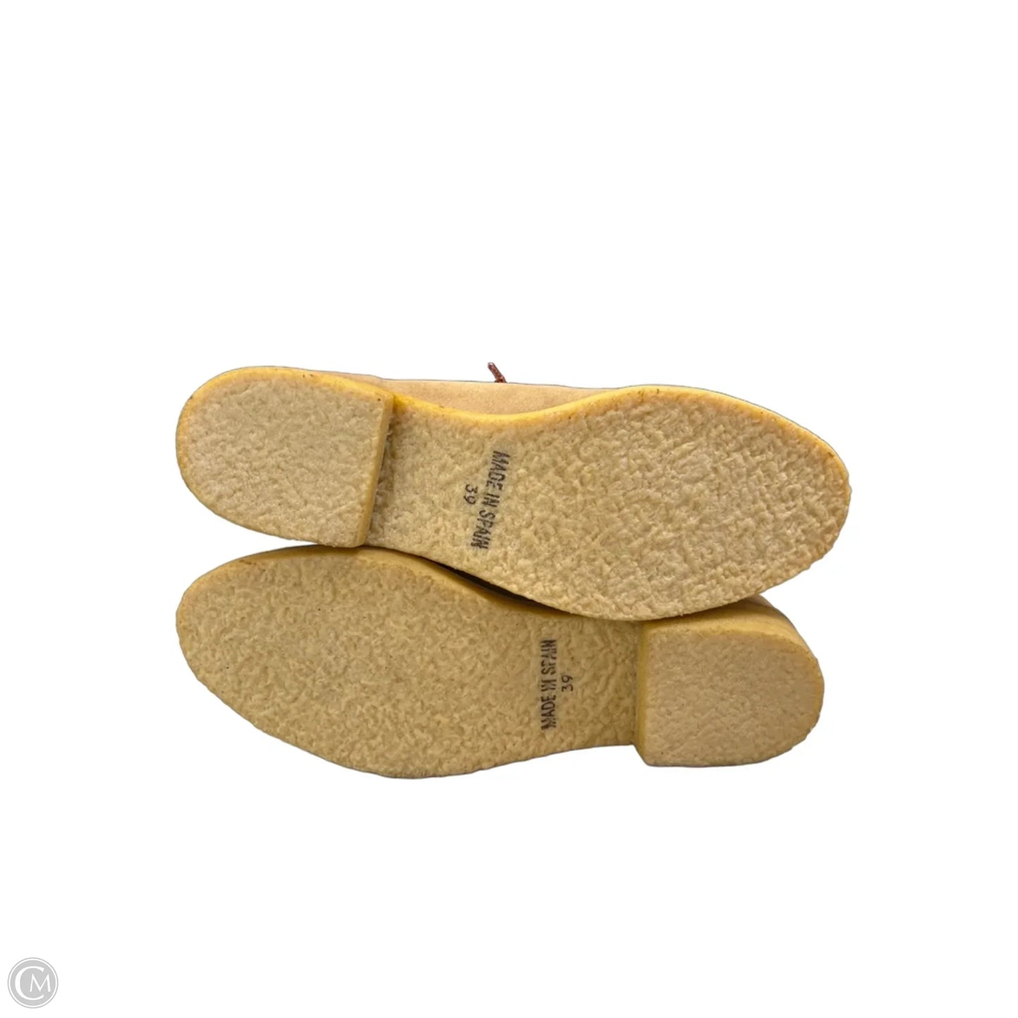 Boots Ankle Heels By Anthropologie In Brown, Size: 8.5