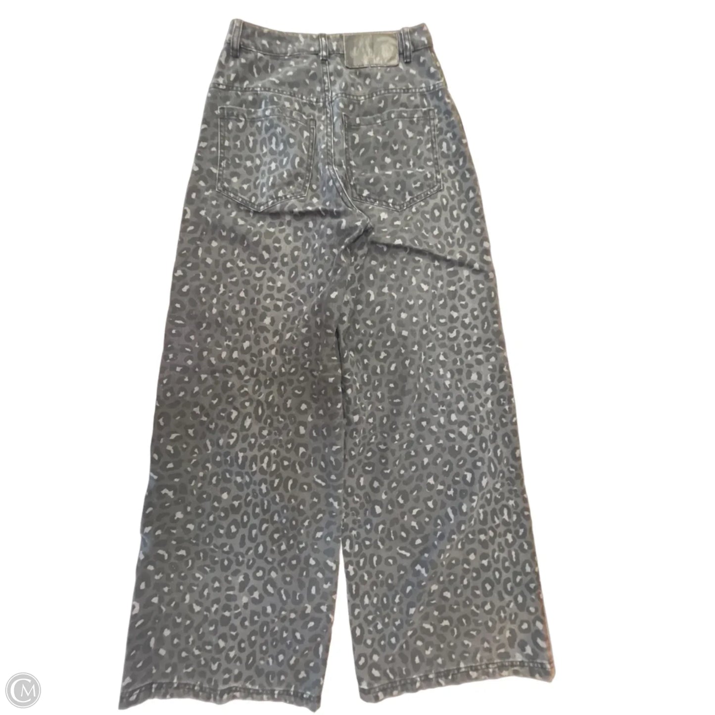 Jeans Wide Leg By Adidas In Animal Print, Size: 0