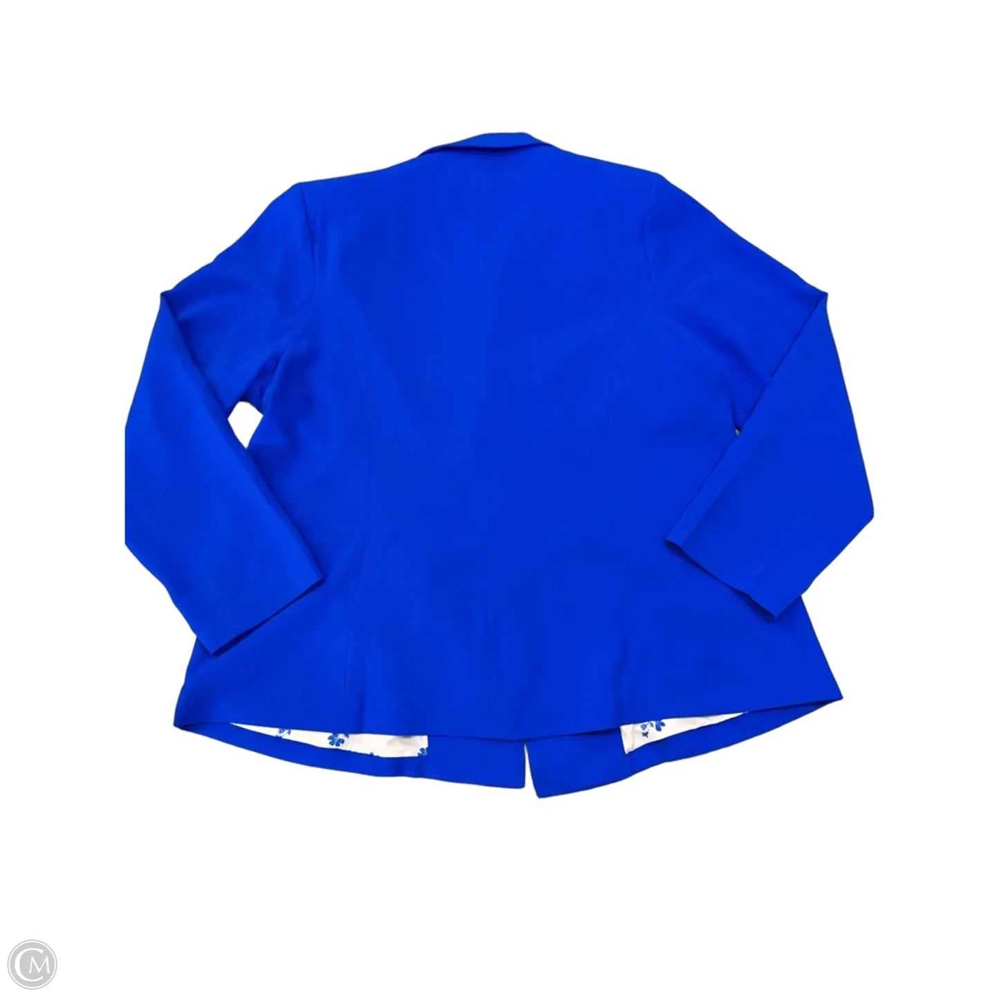 Blazer By Skies Are Blue In Blue, Size: 1x