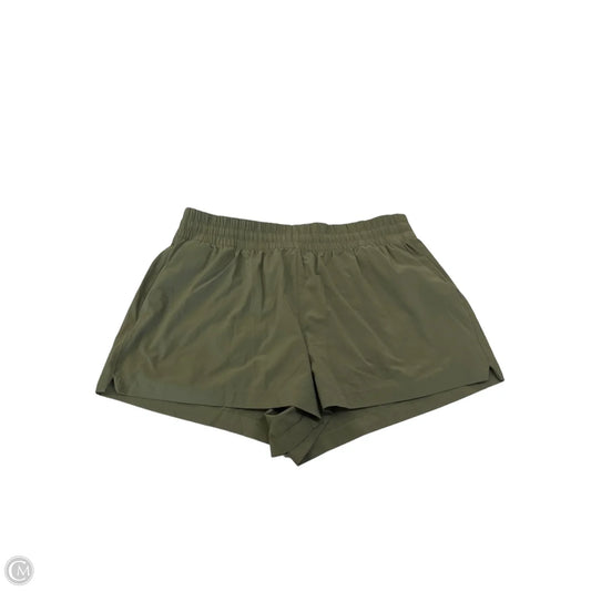Athletic Shorts By Athleta In Green, Size: M
