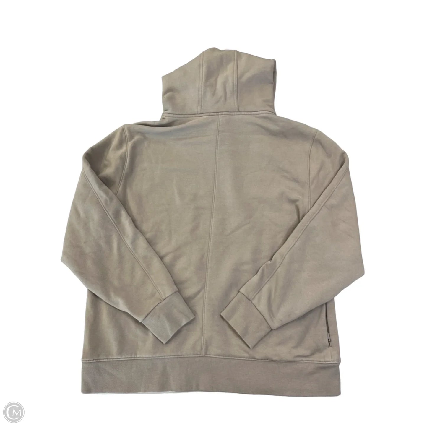 Athletic Sweatshirt Hoodie By Athleta In Brown, Size: M