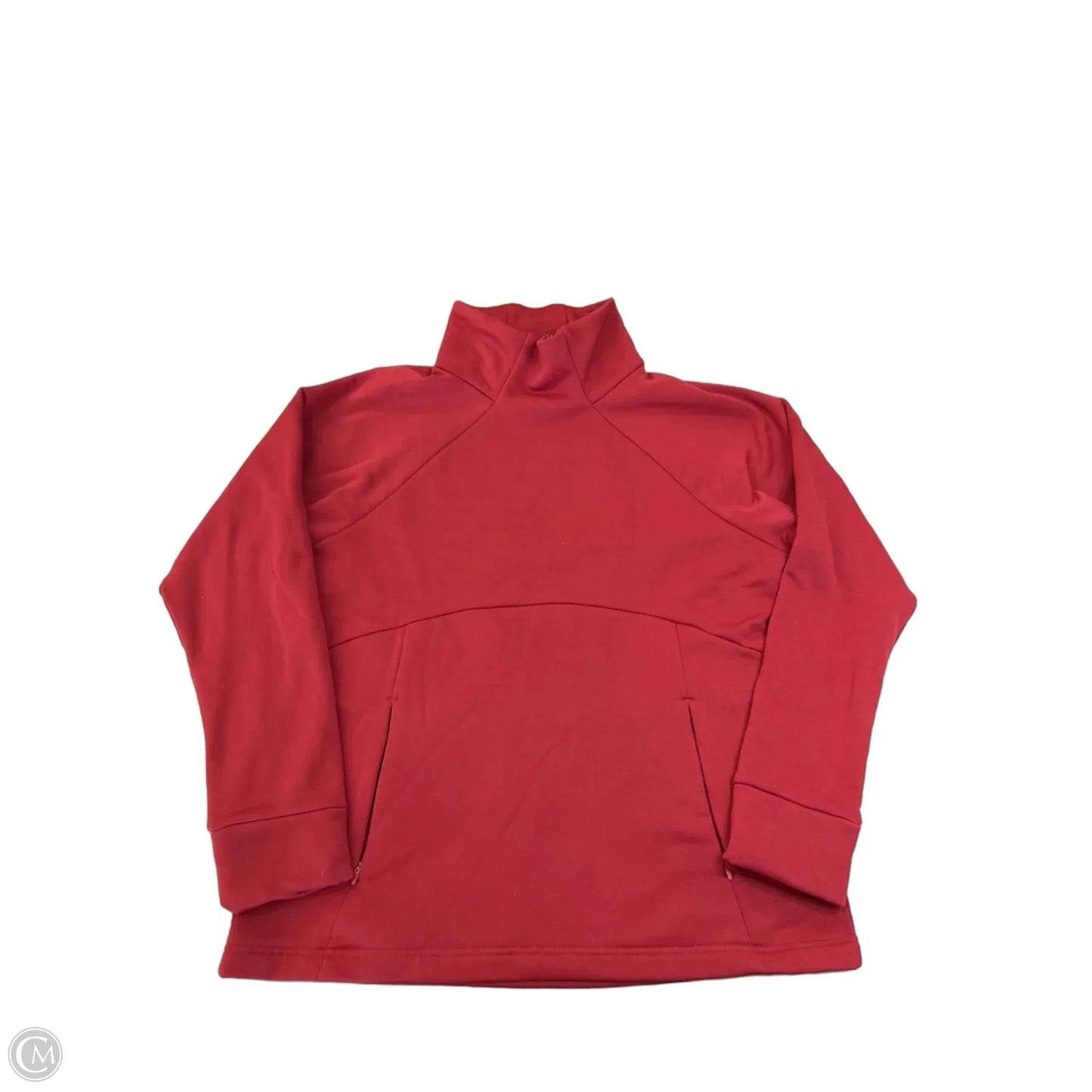 Athletic Sweatshirt Collar By Athleta In Red, Size: L