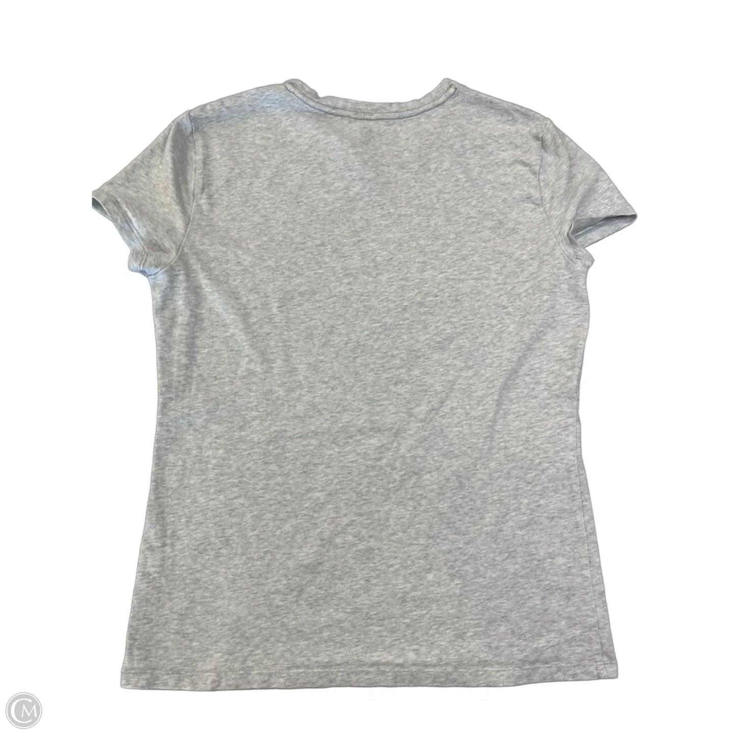 Top Short Sleeve Basic By Abercrombie And Fitch In Grey, Size: L