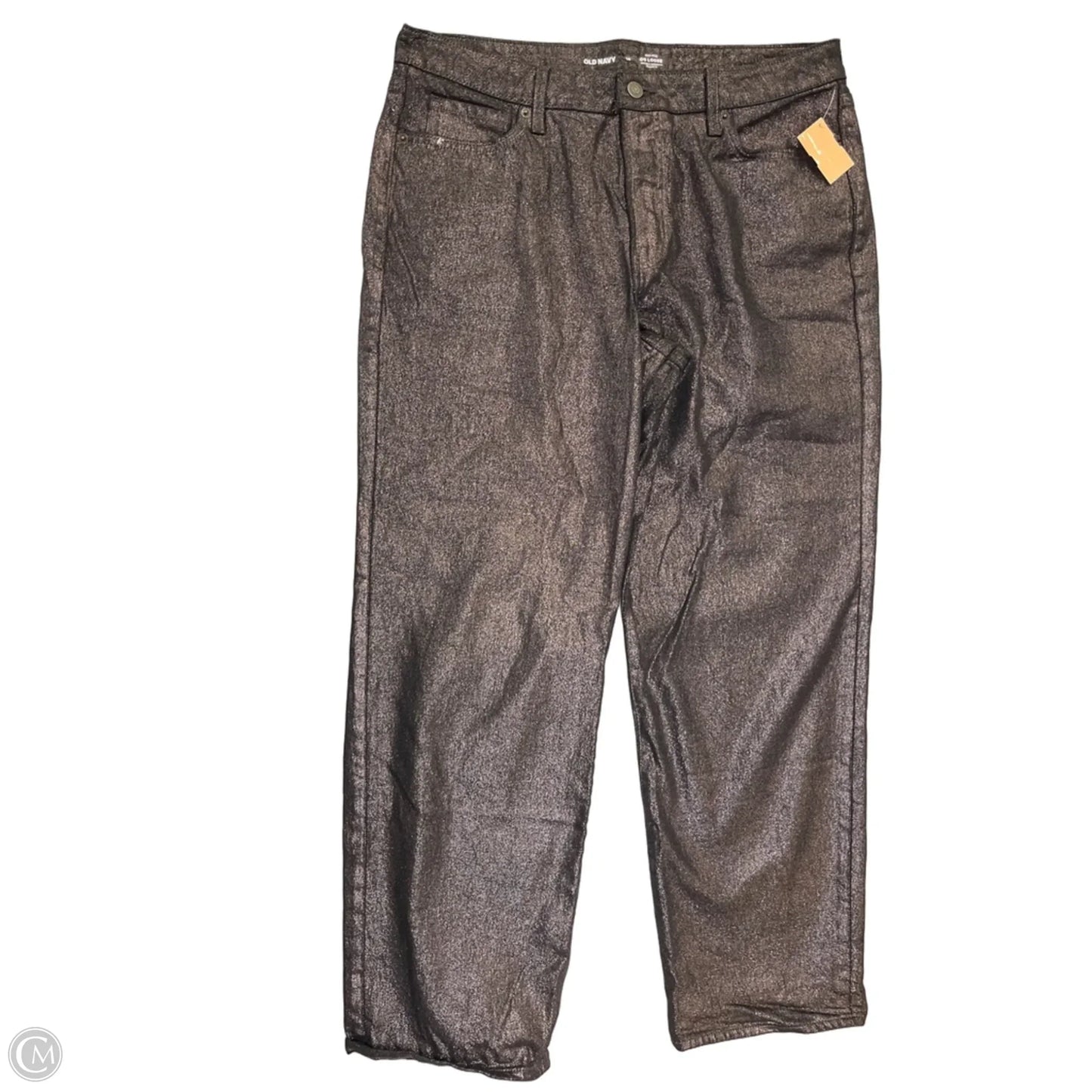Jeans Wide Leg By Old Navy In Black Denim, Size: 14