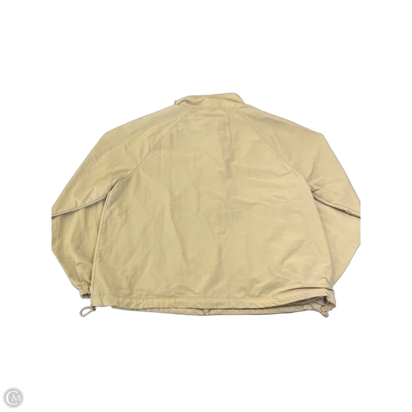 Jacket Windbreaker By Lou And Grey In Tan, Size: L
