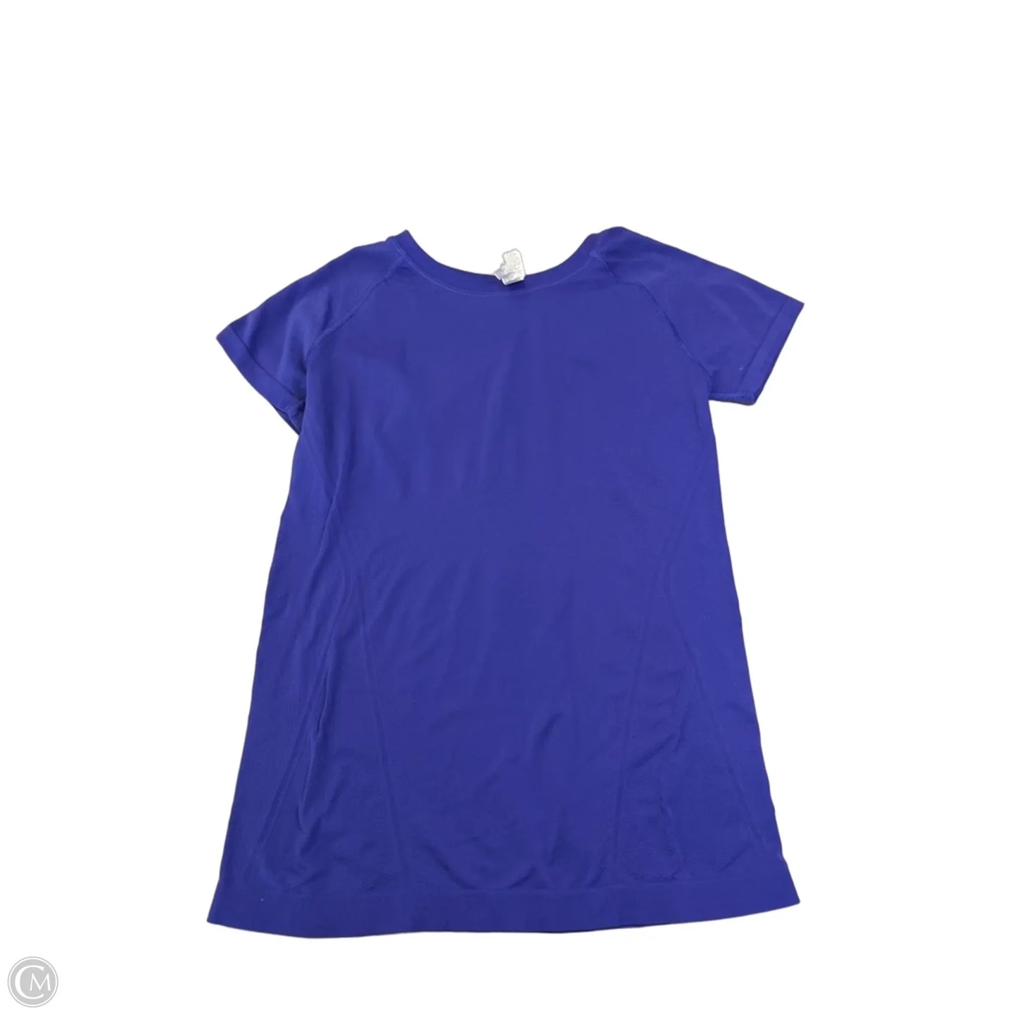 Athletic Top Short Sleeve By Athleta In Blue, Size: S
