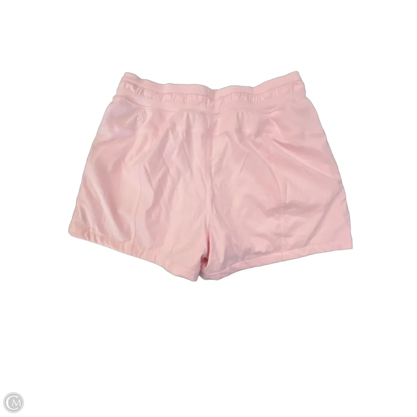 Athletic Shorts By Lululemon In Pink, Size: M