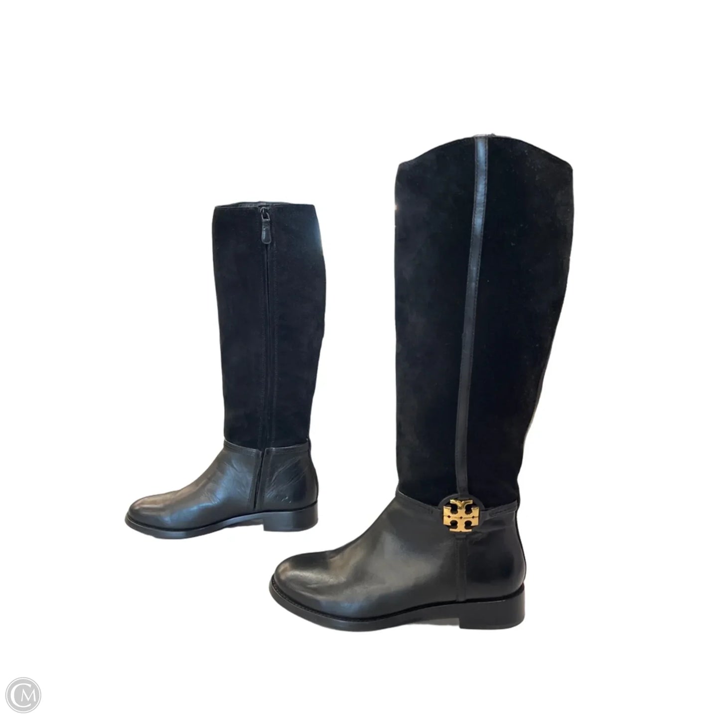 Boots Designer By Tory Burch In Black, Size: 10.5