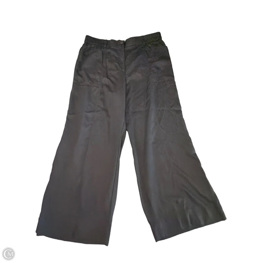 Pants Linen By Loft In Black, Size: Xl