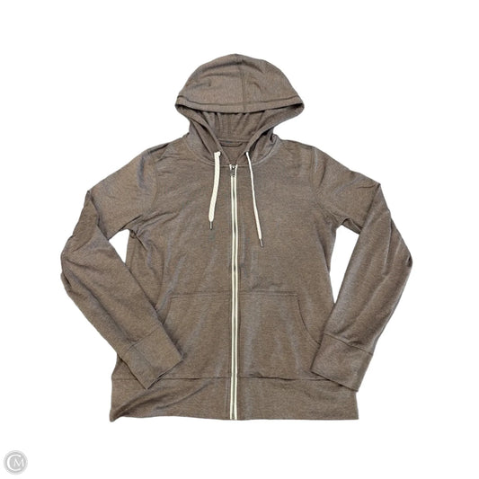 Athletic Jacket By Vuori In Brown, Size: S