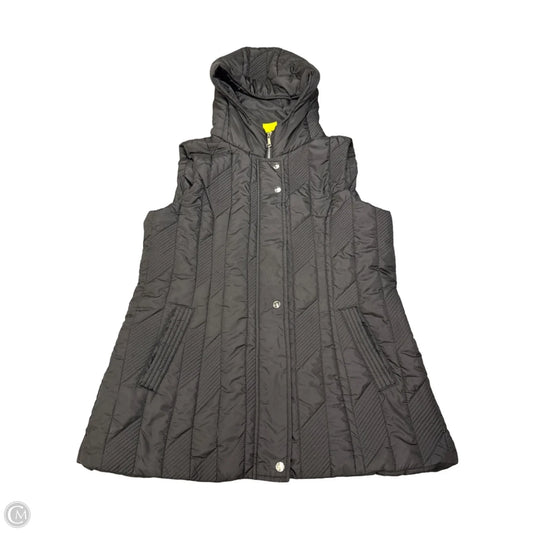Vest Puffer & Quilted By Charlie Paige In Black, Size: L